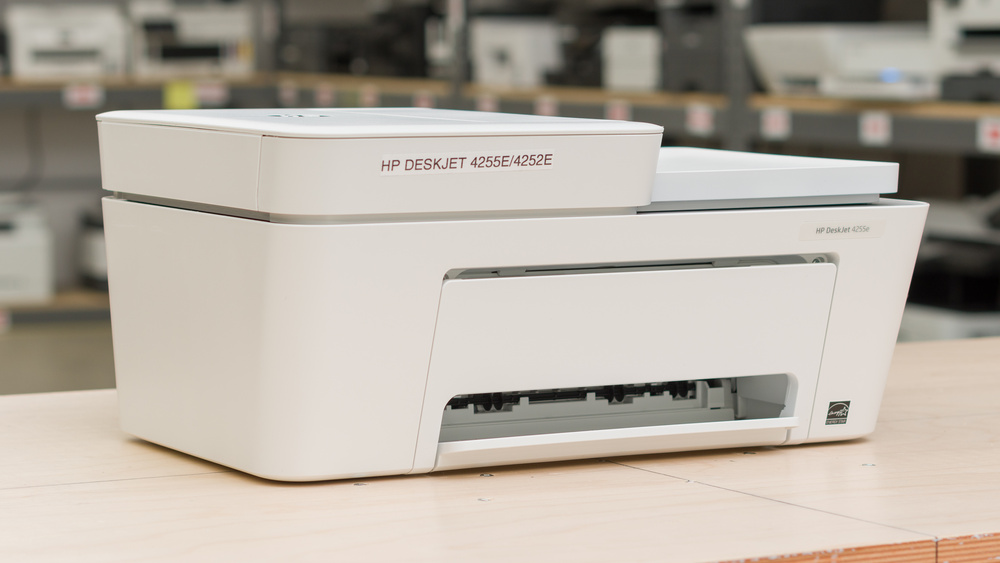 HP Deskjet 4255e Wired & Wireless Inkjet Multifunction Printer - Color - White
